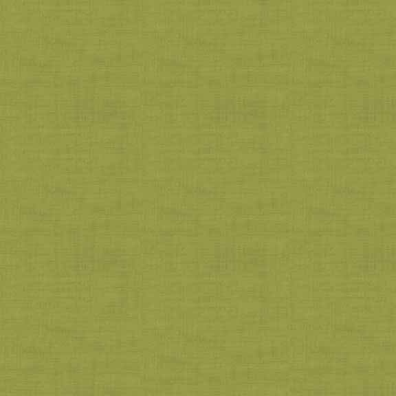 1473 G6 Makower Linen Texture moss green
