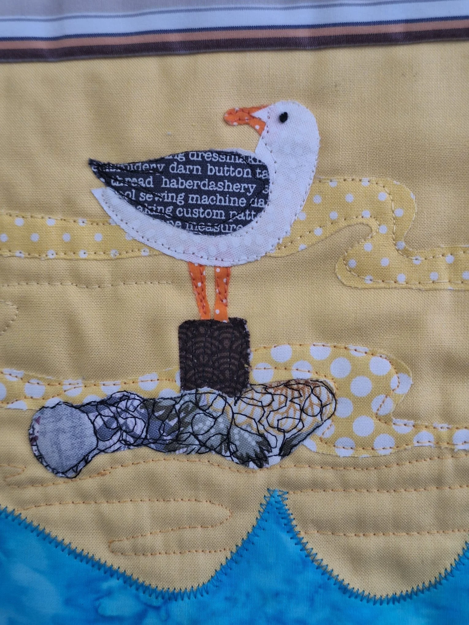 Seagull-applique-Rochester-Kent-UK