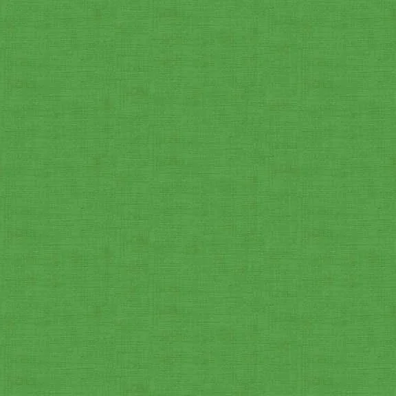 1473 G7 Makower Linen Texture shamrock green