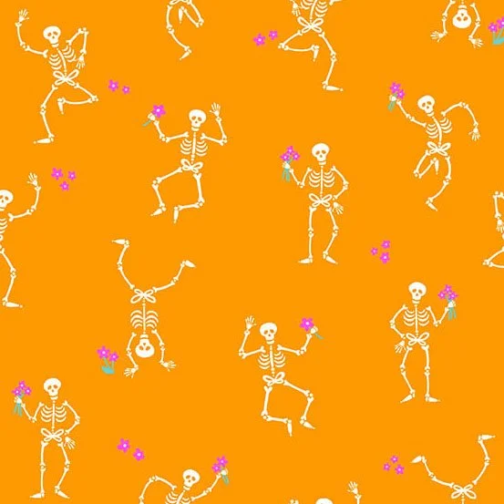 Ghostly-Garden-Halloween-fabric-10196-O-Hometown-Rochester-UK