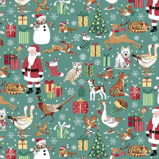 Country-Christmas-230-T-friends-Makower-Hometown-Kent-UK
