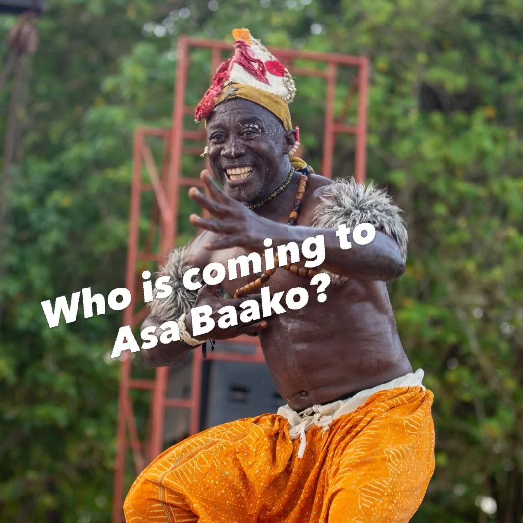Who is coming to @asabaakofestival ?

Join us for a unique three days event on the marvelous oceans and jungles landscapes of Busua beach in western Ghana, and be ready for a special occasion to discover and enjoy the true sounds and rhythms of Afric