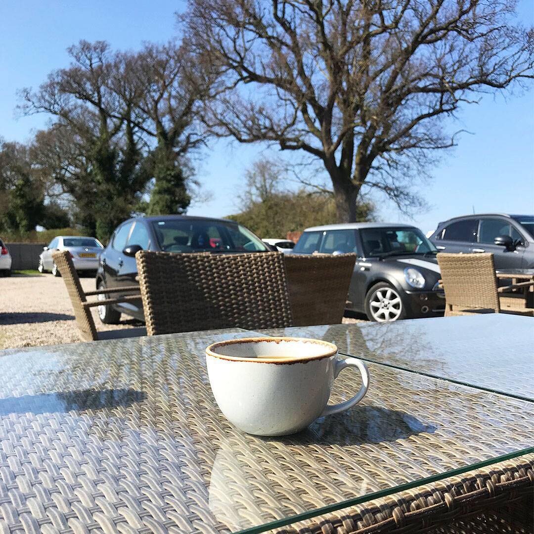 A great start to another busy week; an afternoon coffee in the sun at @thevillagemaidlound ☀️