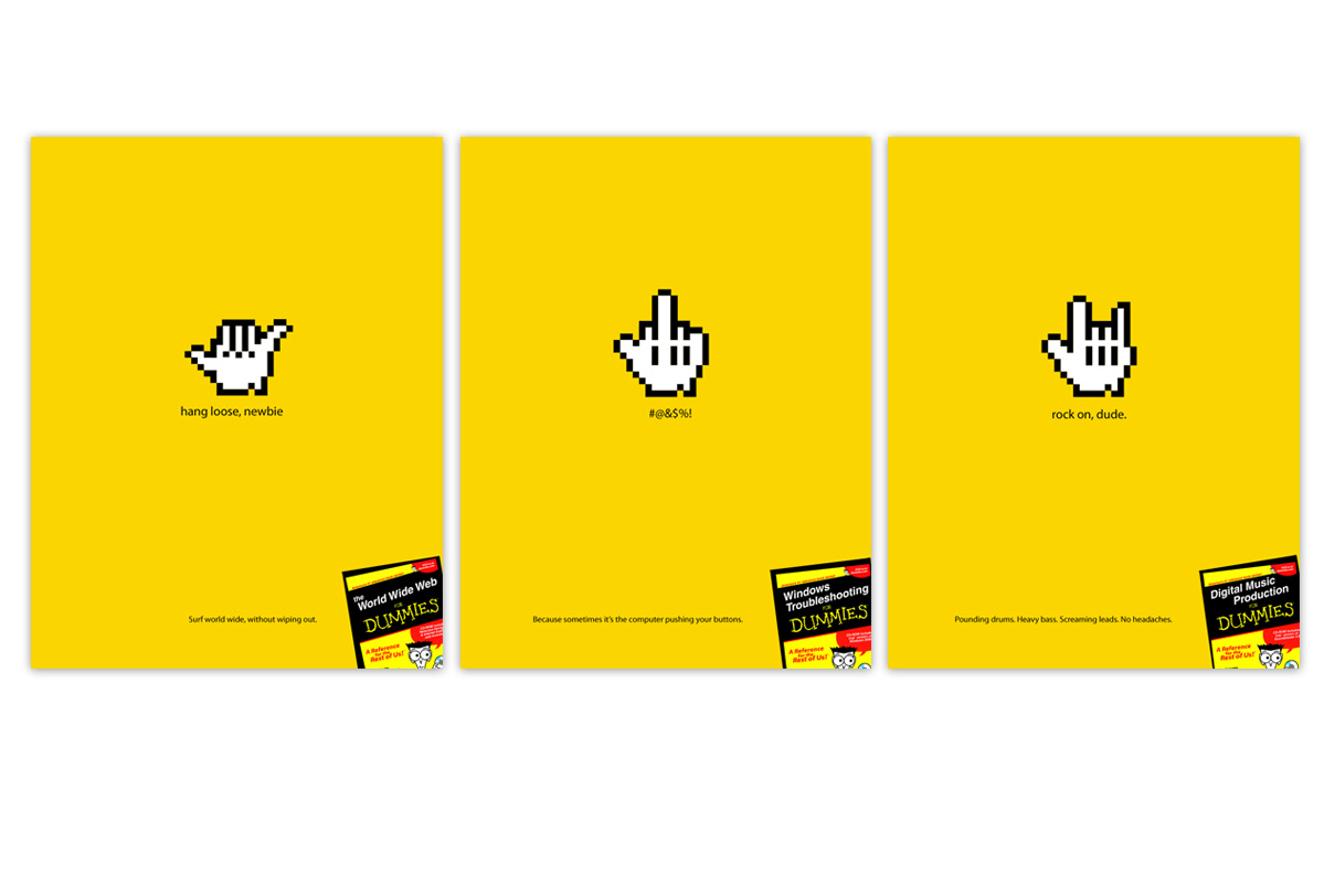Print advertising for IDG Publishing