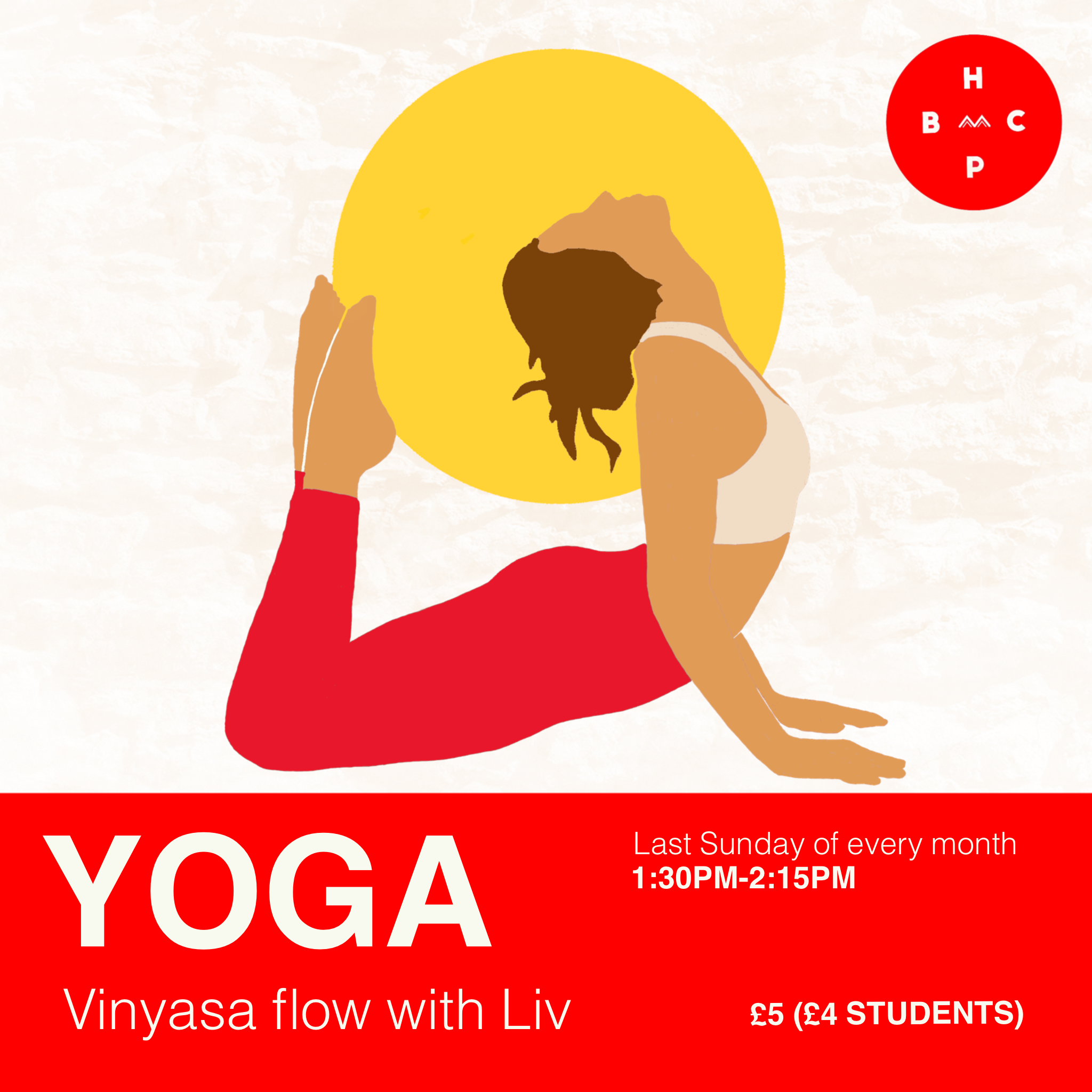 Sunday Vinyasa Yoga with Liv   