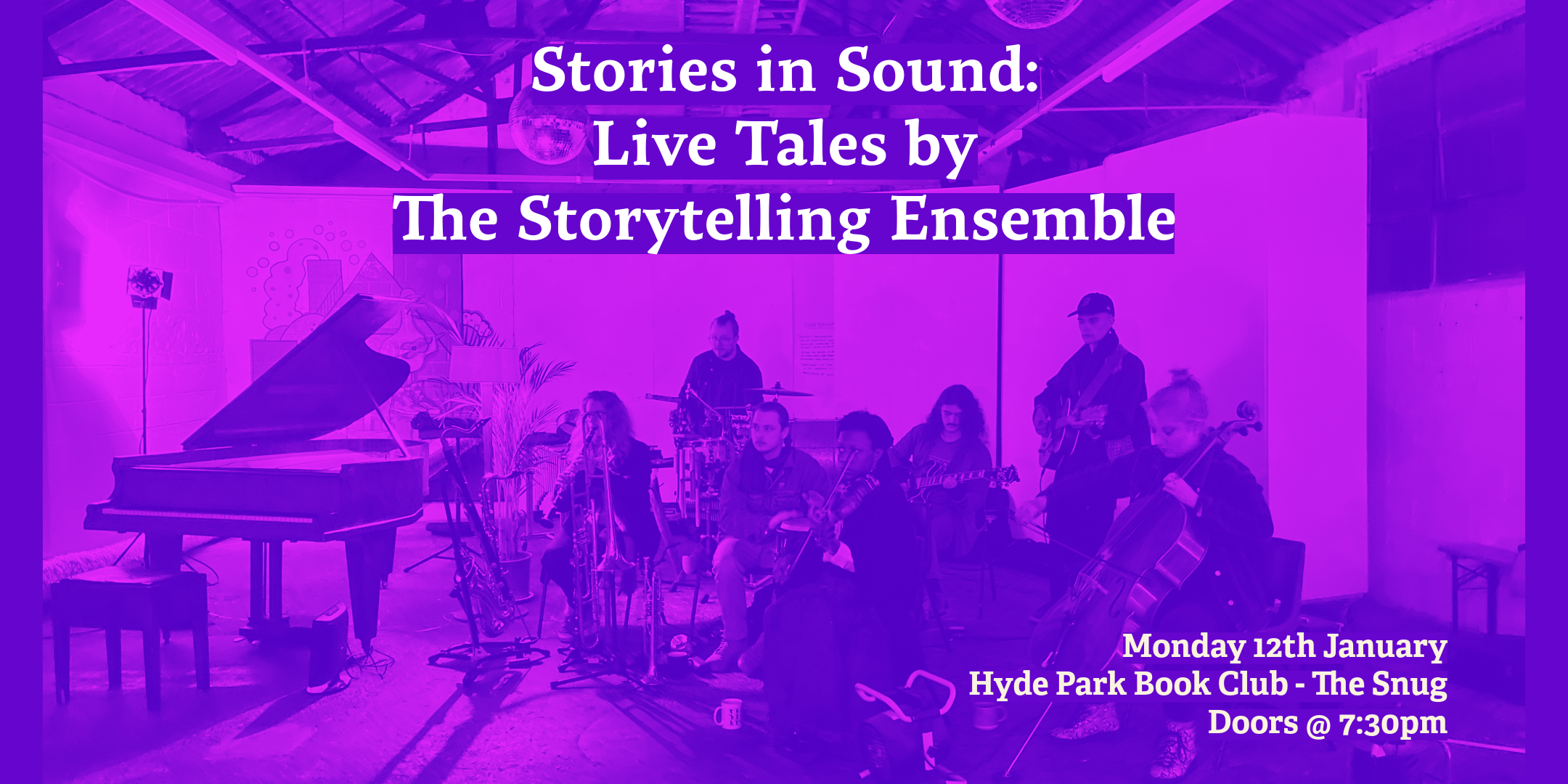 Stories in Sound: Live Tales by The Storytelling Ensemble