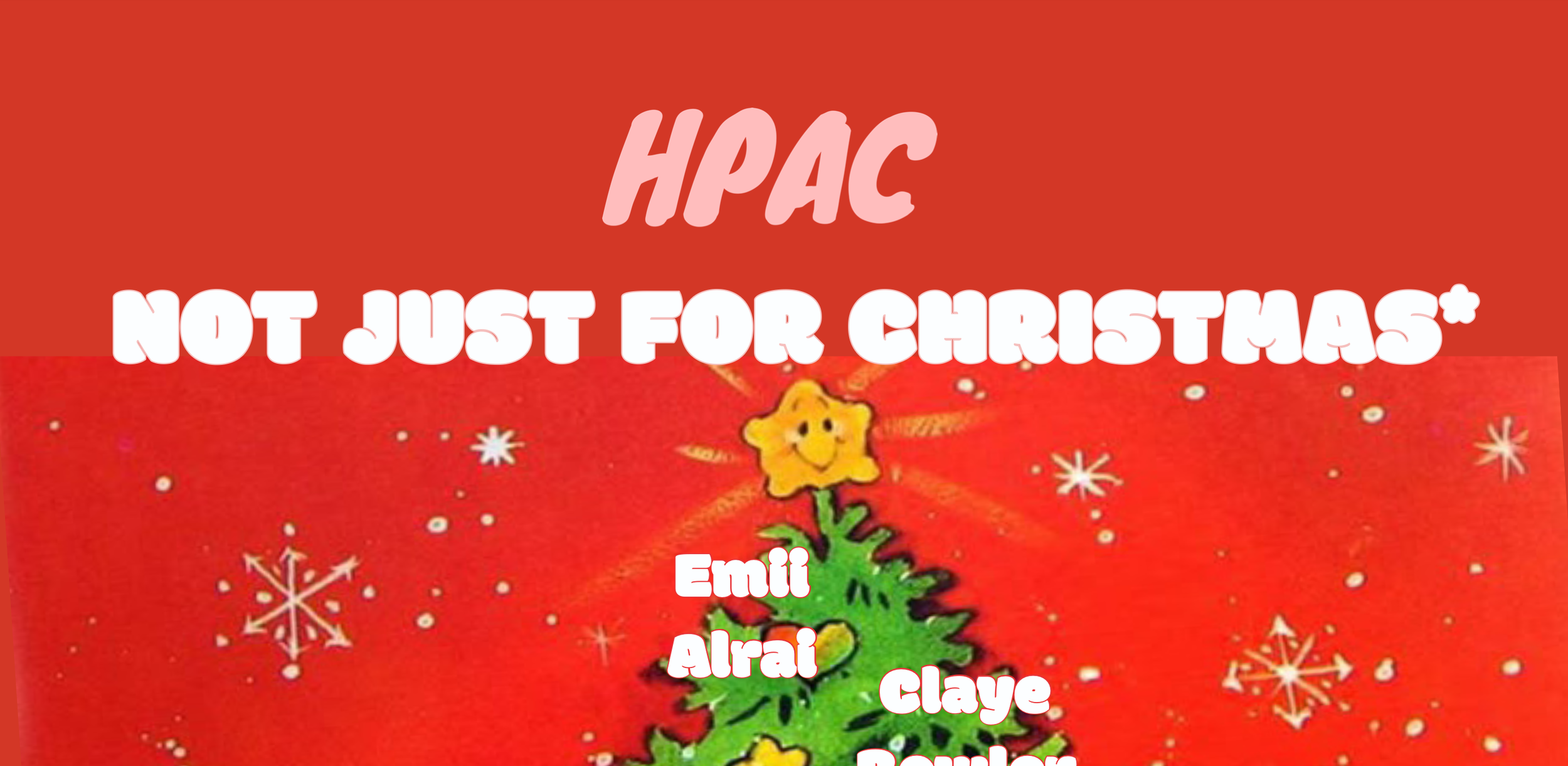 HPAC - Christmas Raffle- Not Just for Christmas- Gaza Remains The Story