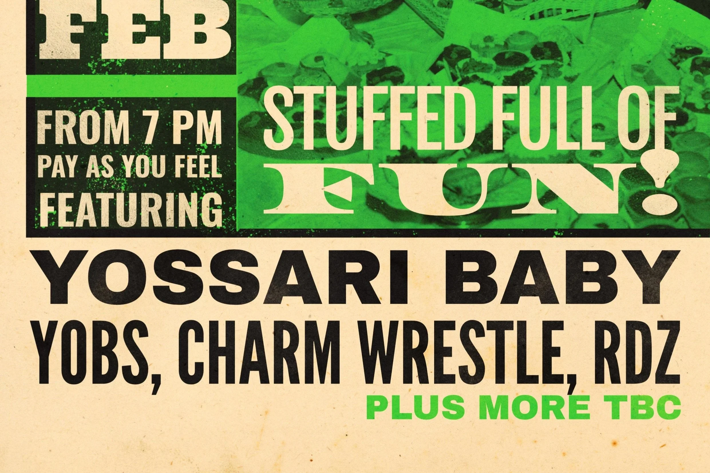 Yossari Baby + Yobs + Charm Wrestle + RDZ
