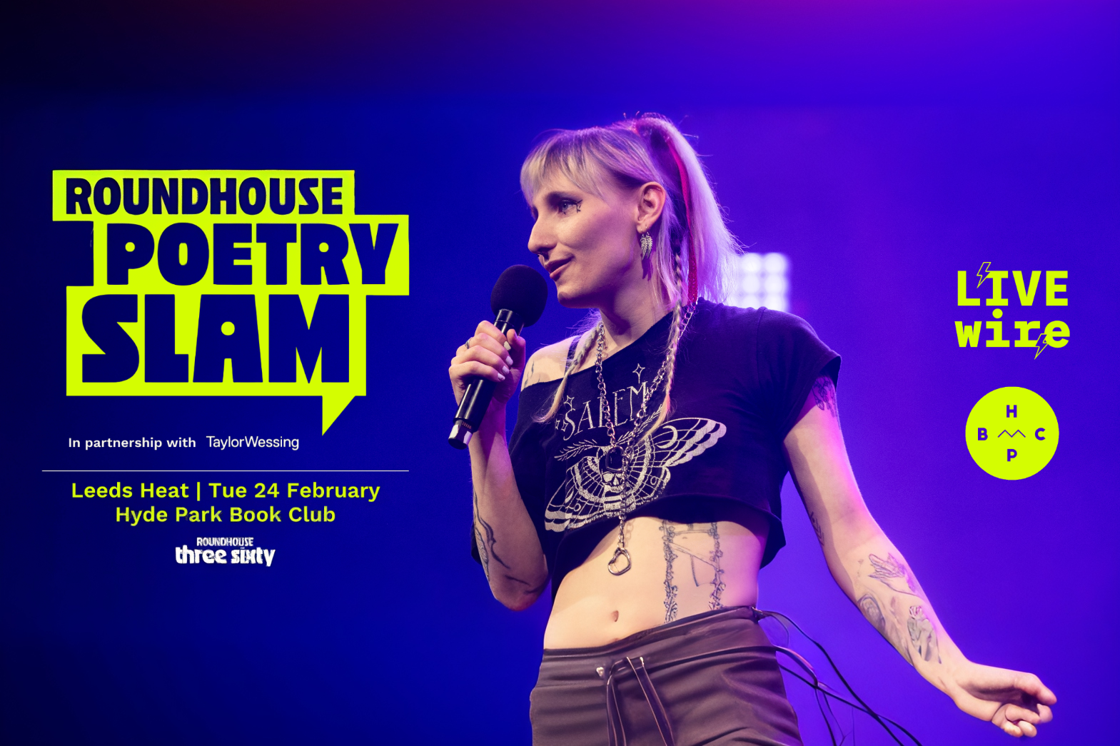 Roundhouse Poetry Slam 2026: Leeds heat