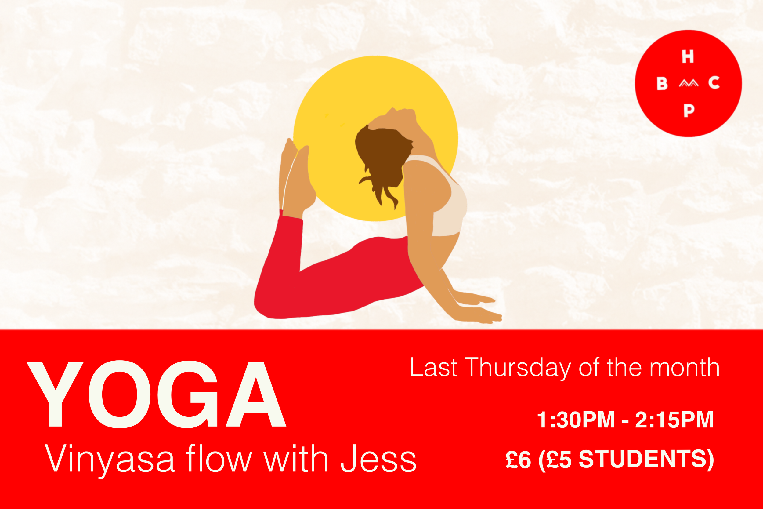 Thursday Vinyasa Yoga with Jess  
