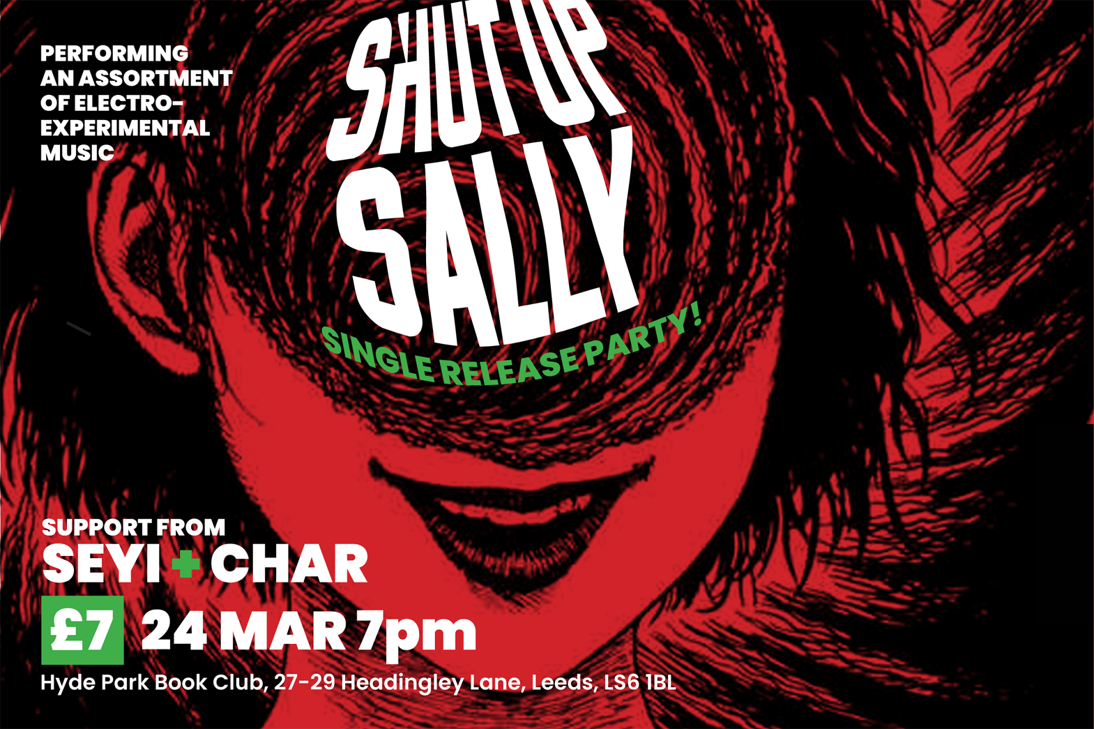 Shut Up Sally release party 