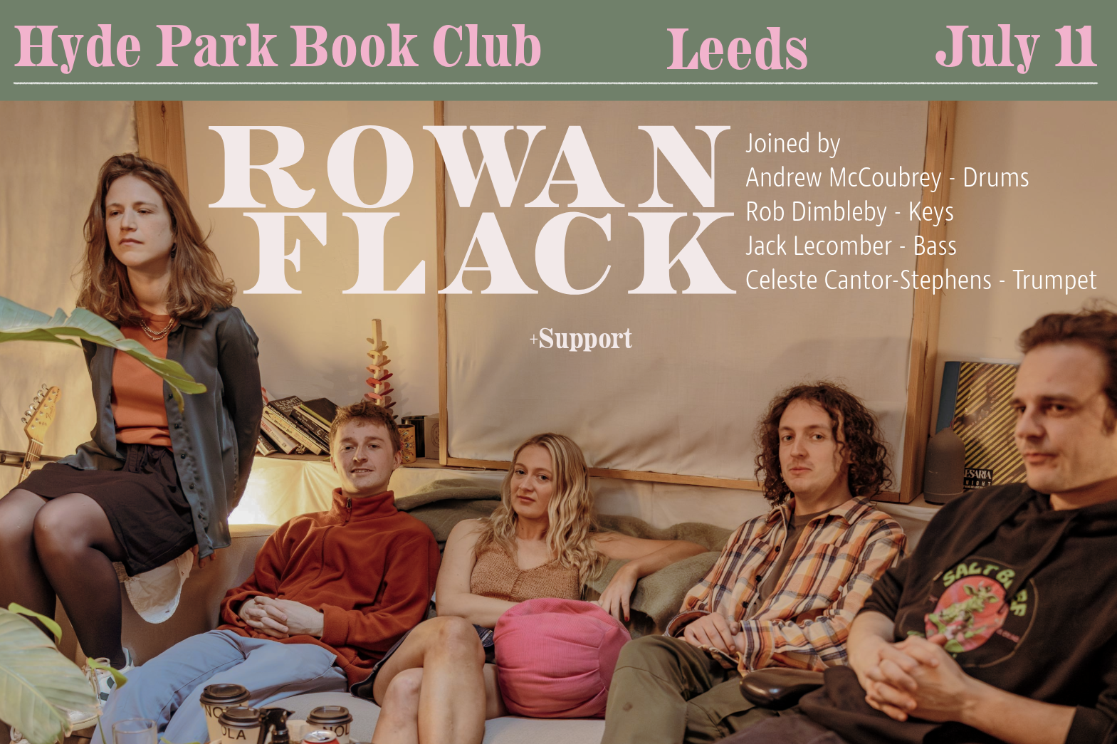 This Month's Events - Leeds Gig Guide | Leeds Gig Guide