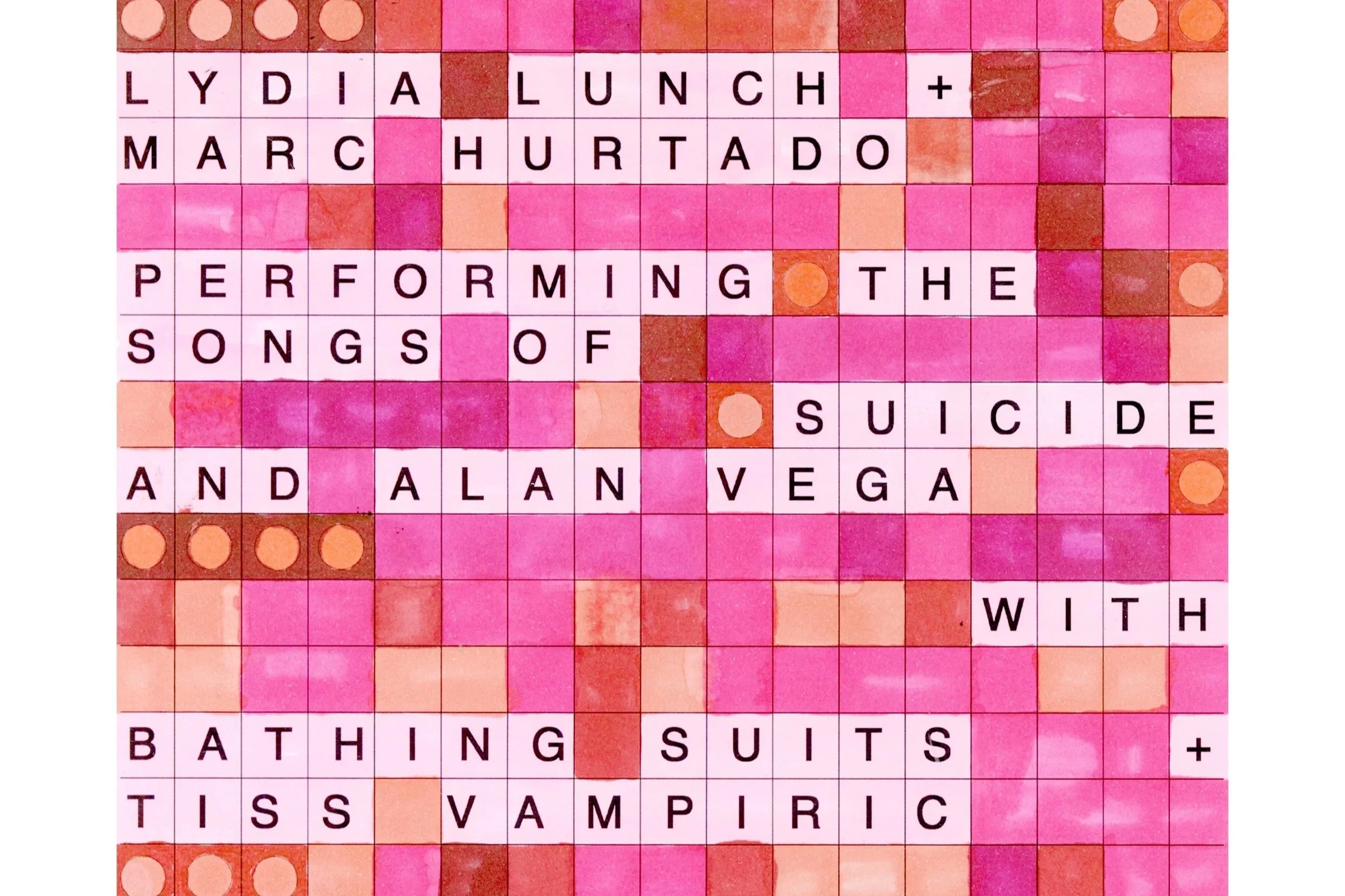 Lydia Lunch &amp; Marc Hurtado play SUICIDE and Alan Vega