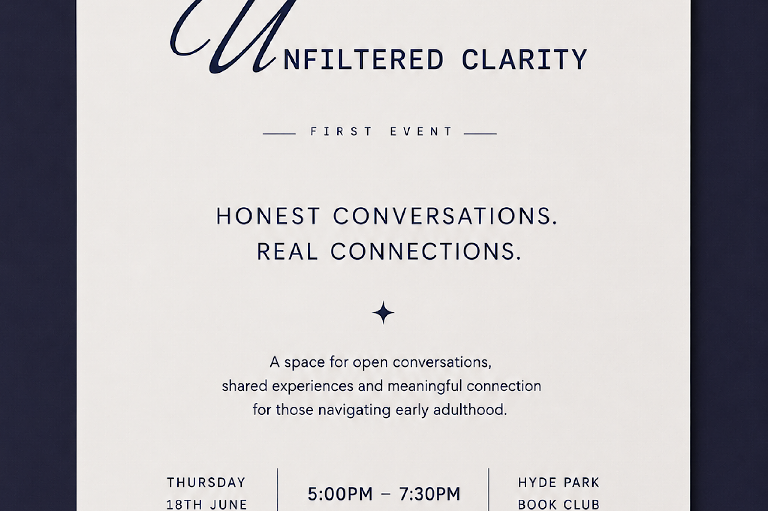 Unfiltered Clarity 