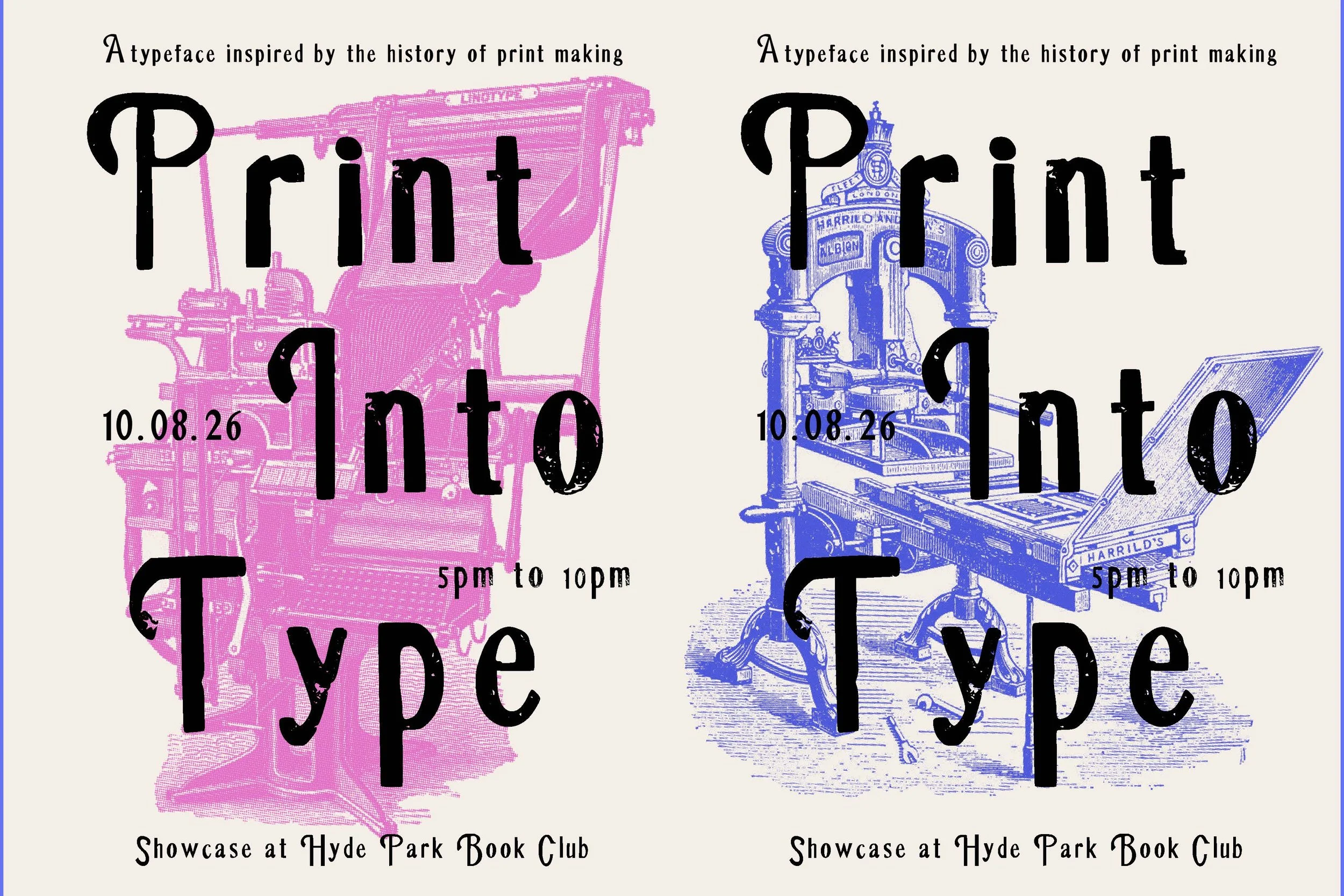 print into type