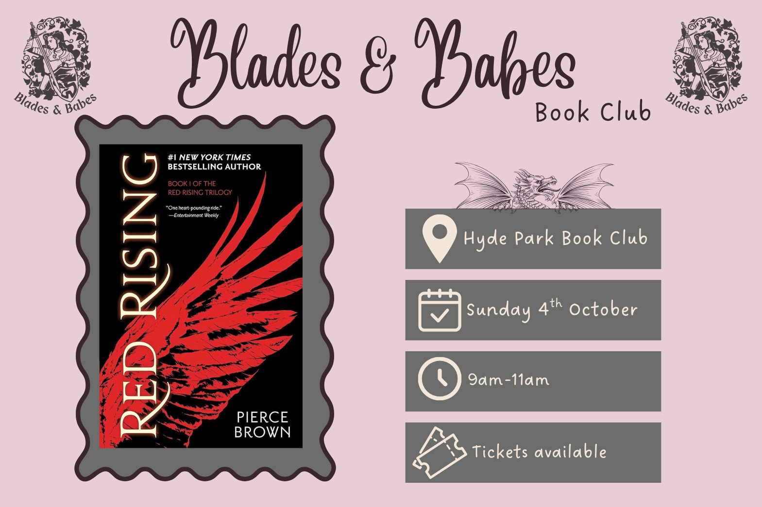 Blades &amp; Babes: October Book Club