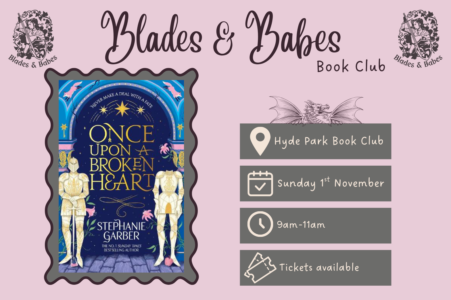 Blades &amp; Babes: November Book Club