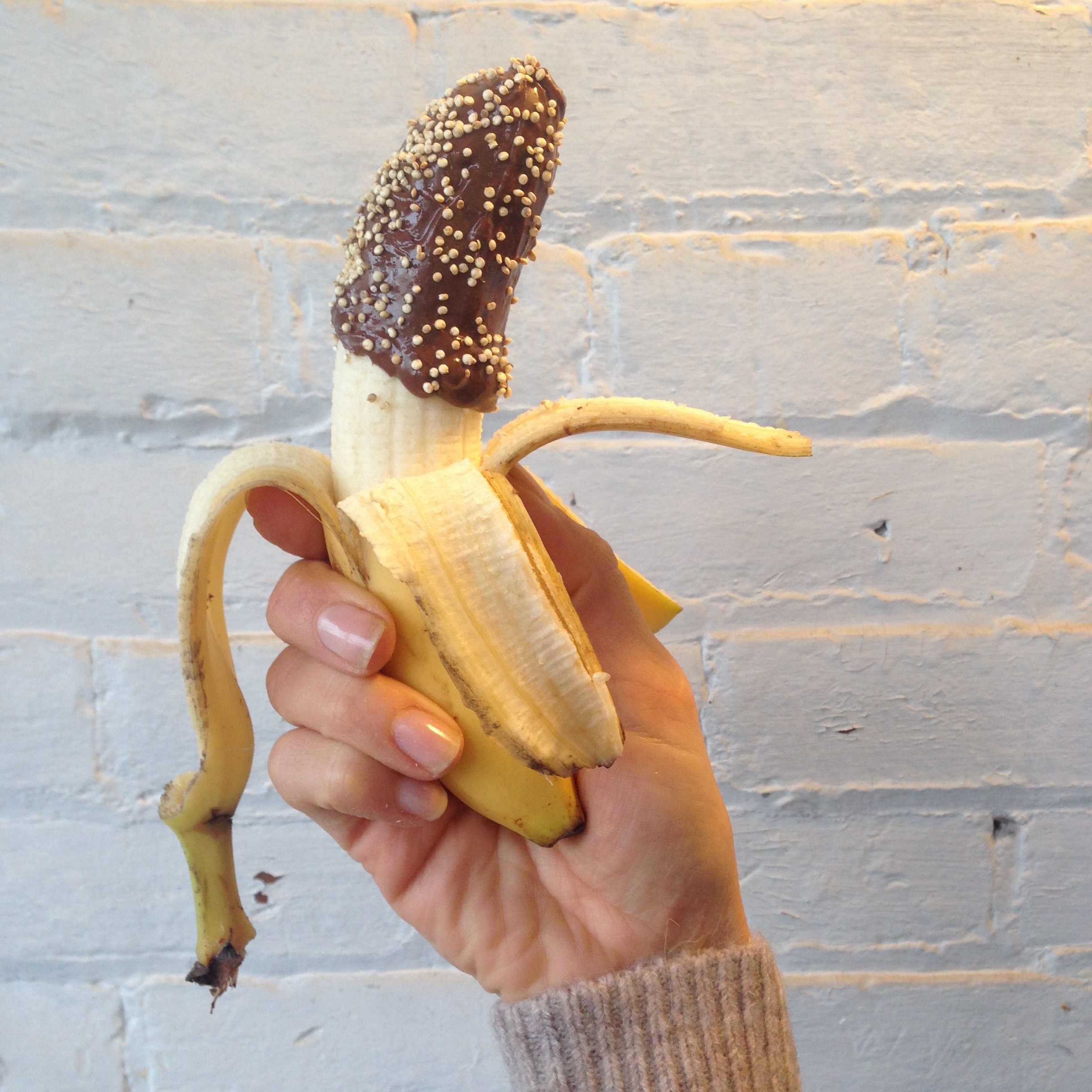 Chocolate + Banana + Toasted Quinoa! 