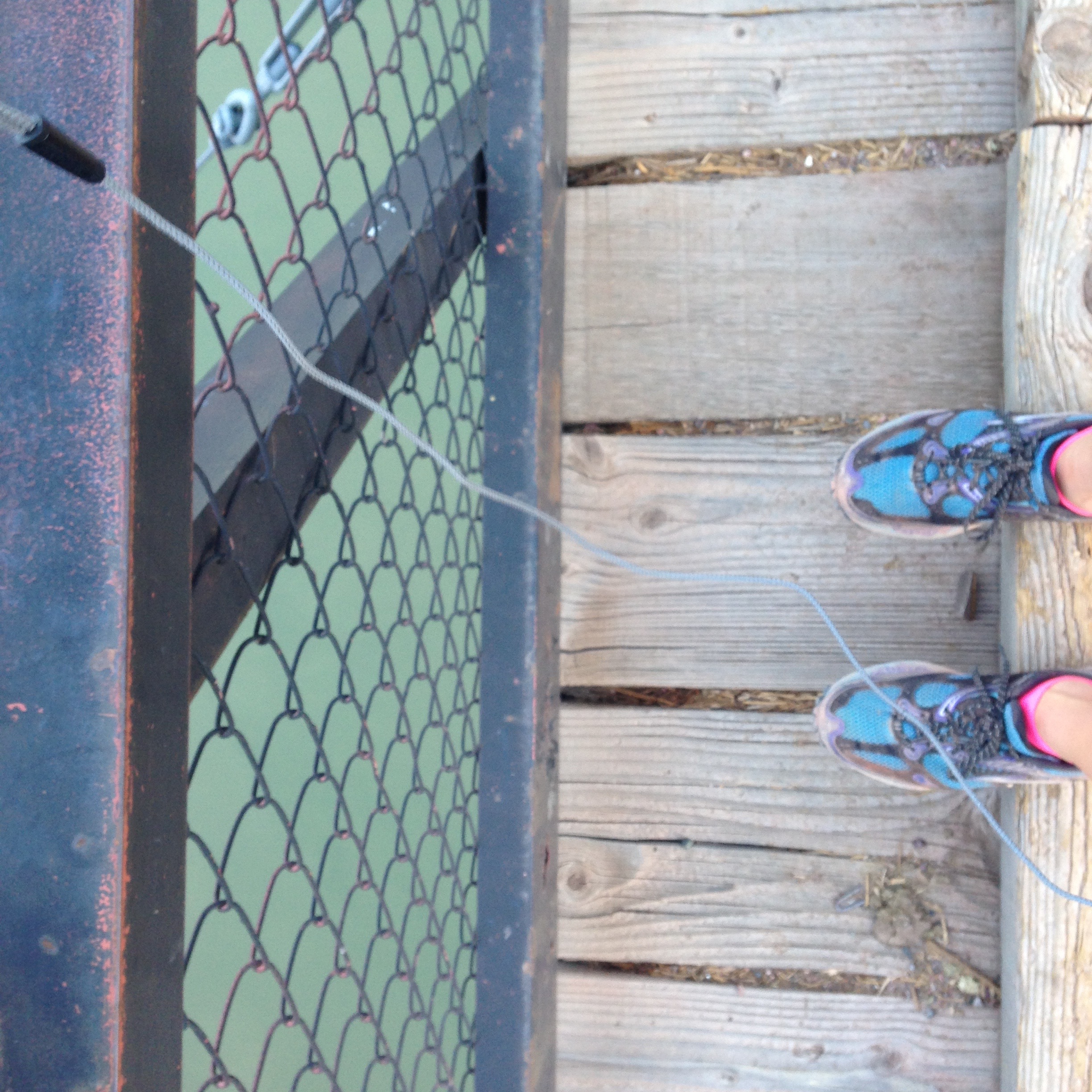 Bridge crossing #selfeet