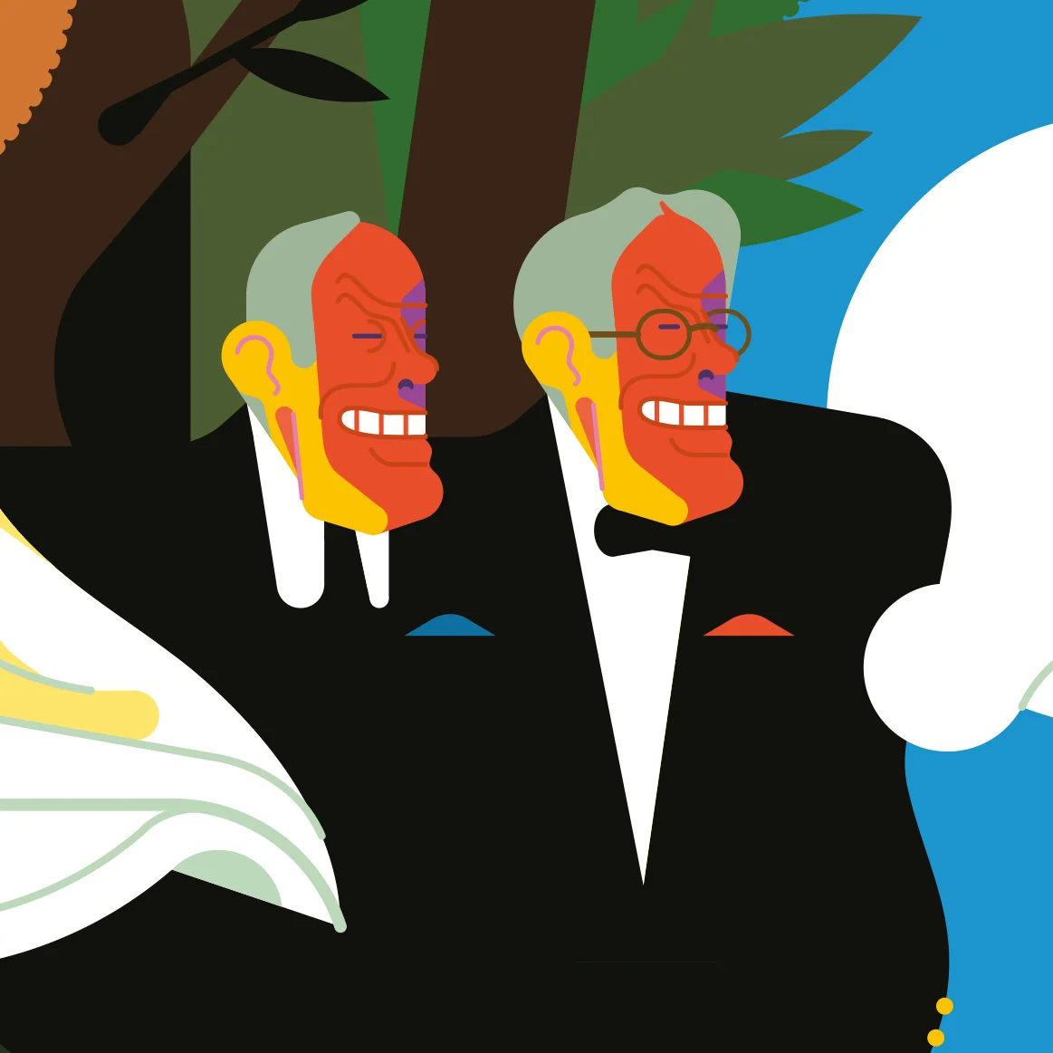 The Koch Brothers (detail)