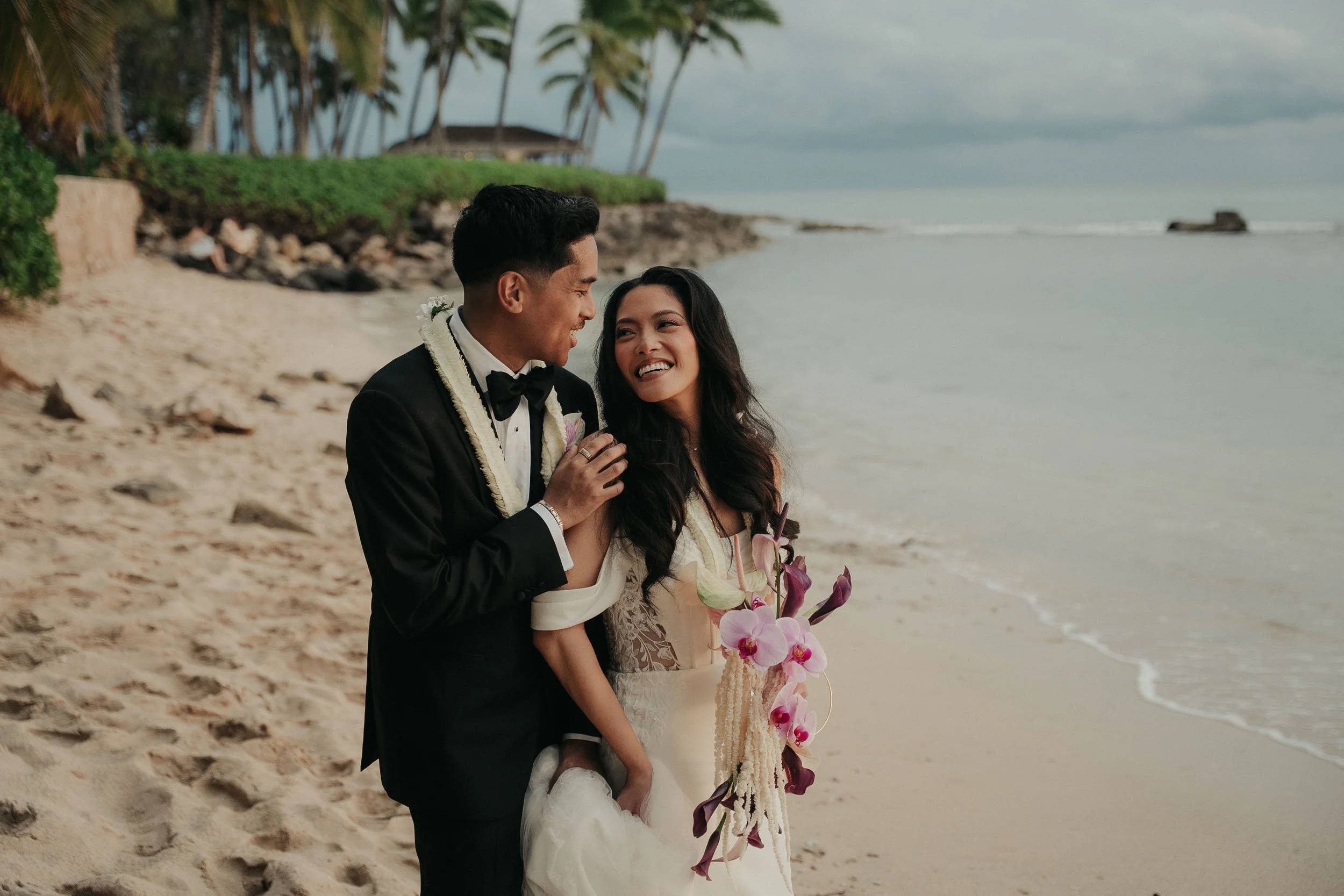 Veronica & Uriel — Lanikohonua, Oahu