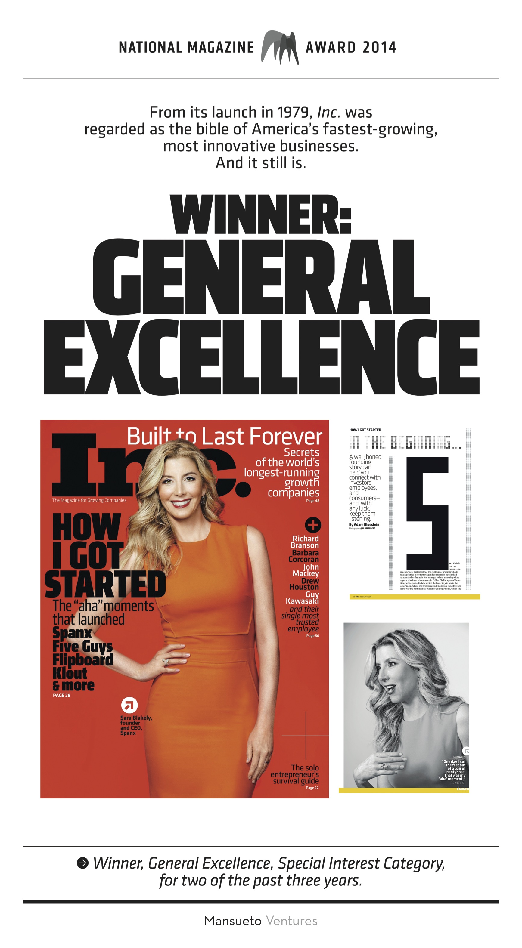 National Magazine Award 2014
