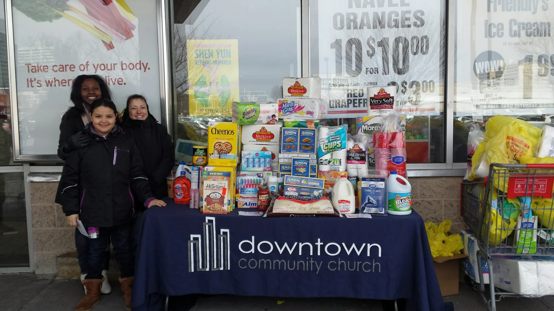 Homeless Food & Supply Collection