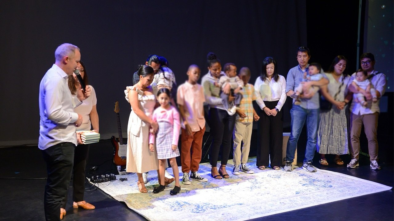 Last Sunday was very special for us because we had our baby dedication! We are very proud of these amazing parents who are part of our church

#community #church #jerseycitychurch #friends #jesusfollower #community #blessed