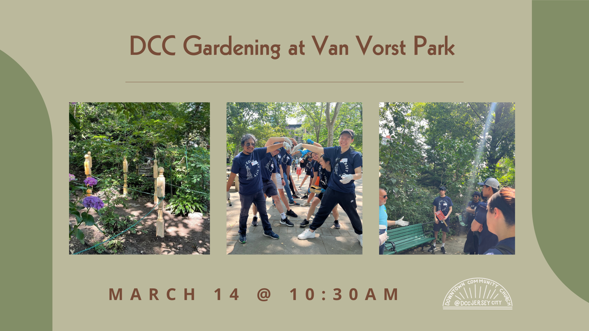 Van Vorst Park Gardening 