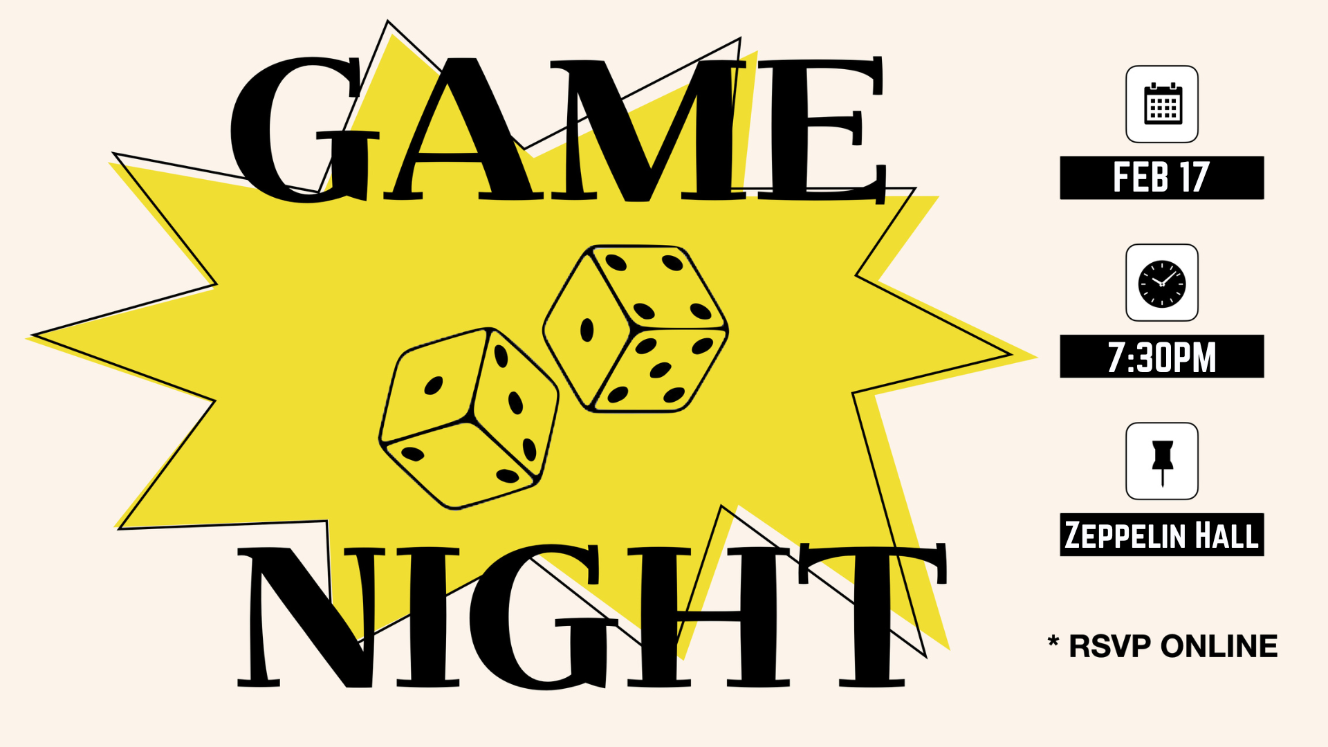 Game Night - Zeppelin Hall 