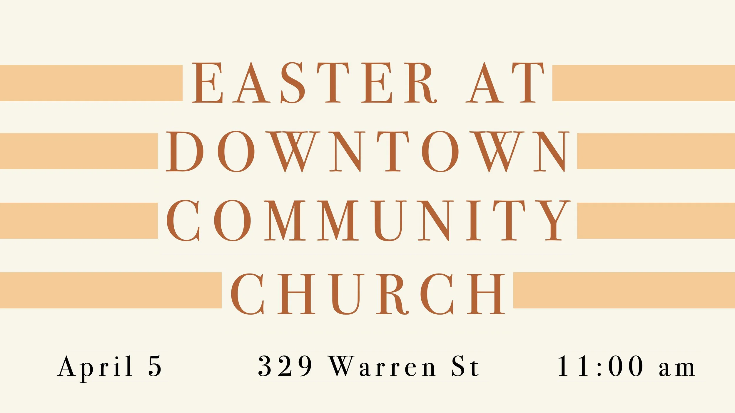 Easter Sunday Service - April 5, 2026