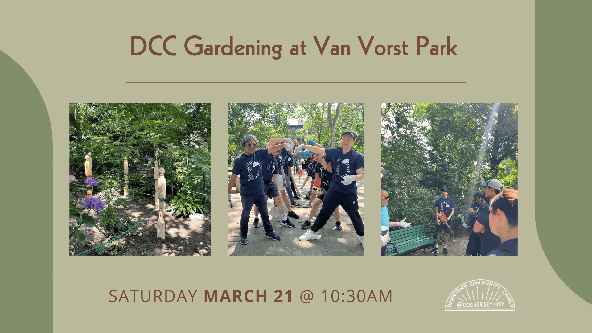 Van Vorst Park Gardening 