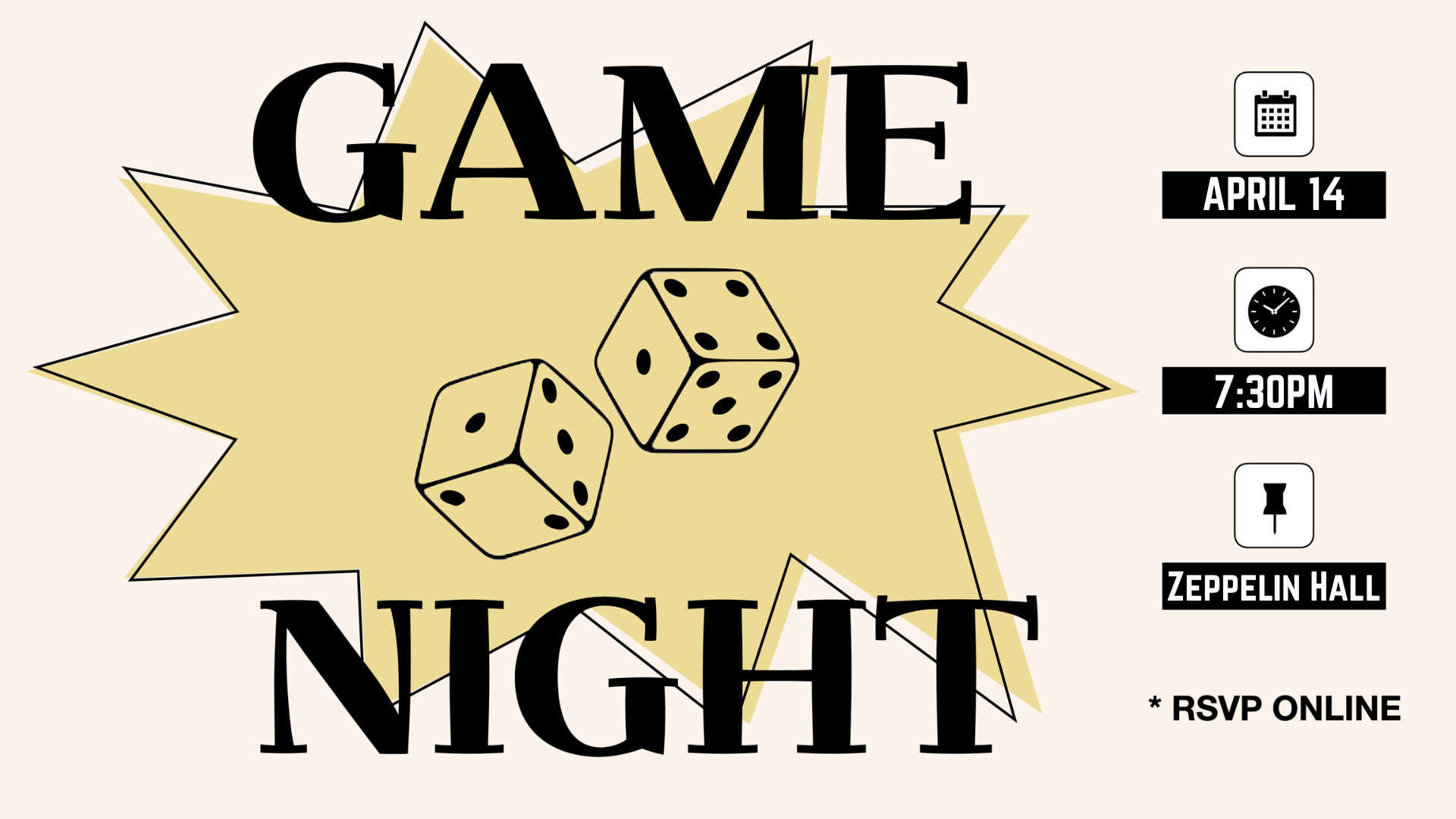 Game Night - Zeppelin Hall 