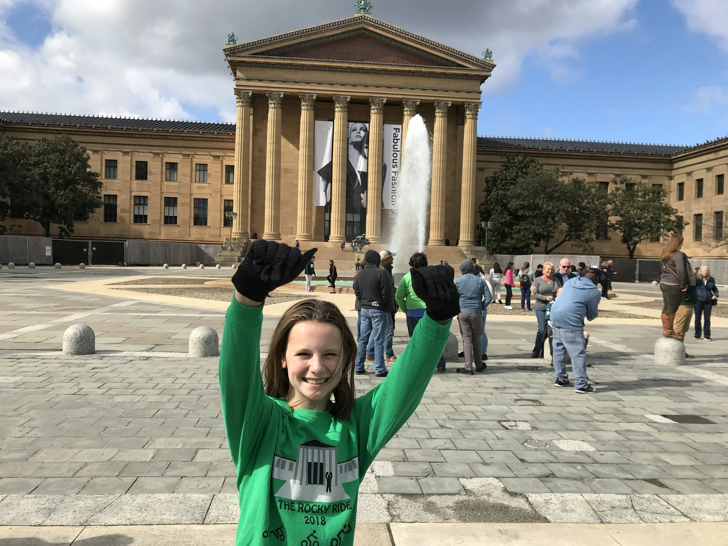 Belle at the Top.JPG