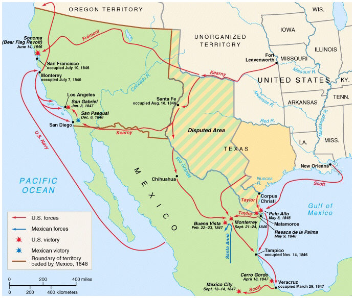  The Mexican-American War of 1848 