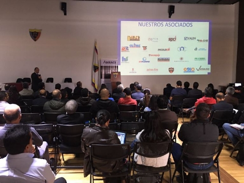 Attendees at JULY 28th ANRACI-COLOMBIA CONFERENCE in BOGOTA&nbsp;