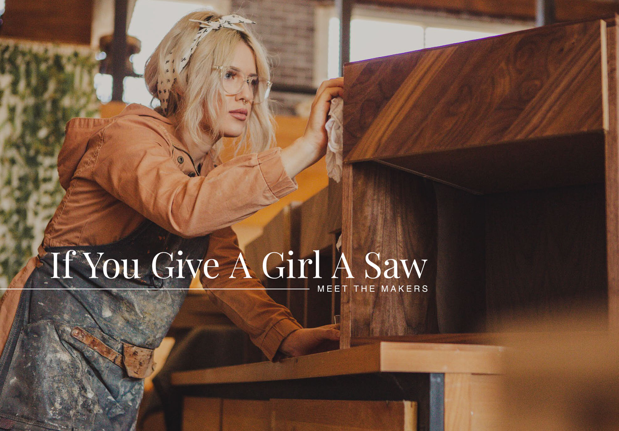 Janine Stone (If You Give A Girl A Saw) postcard front