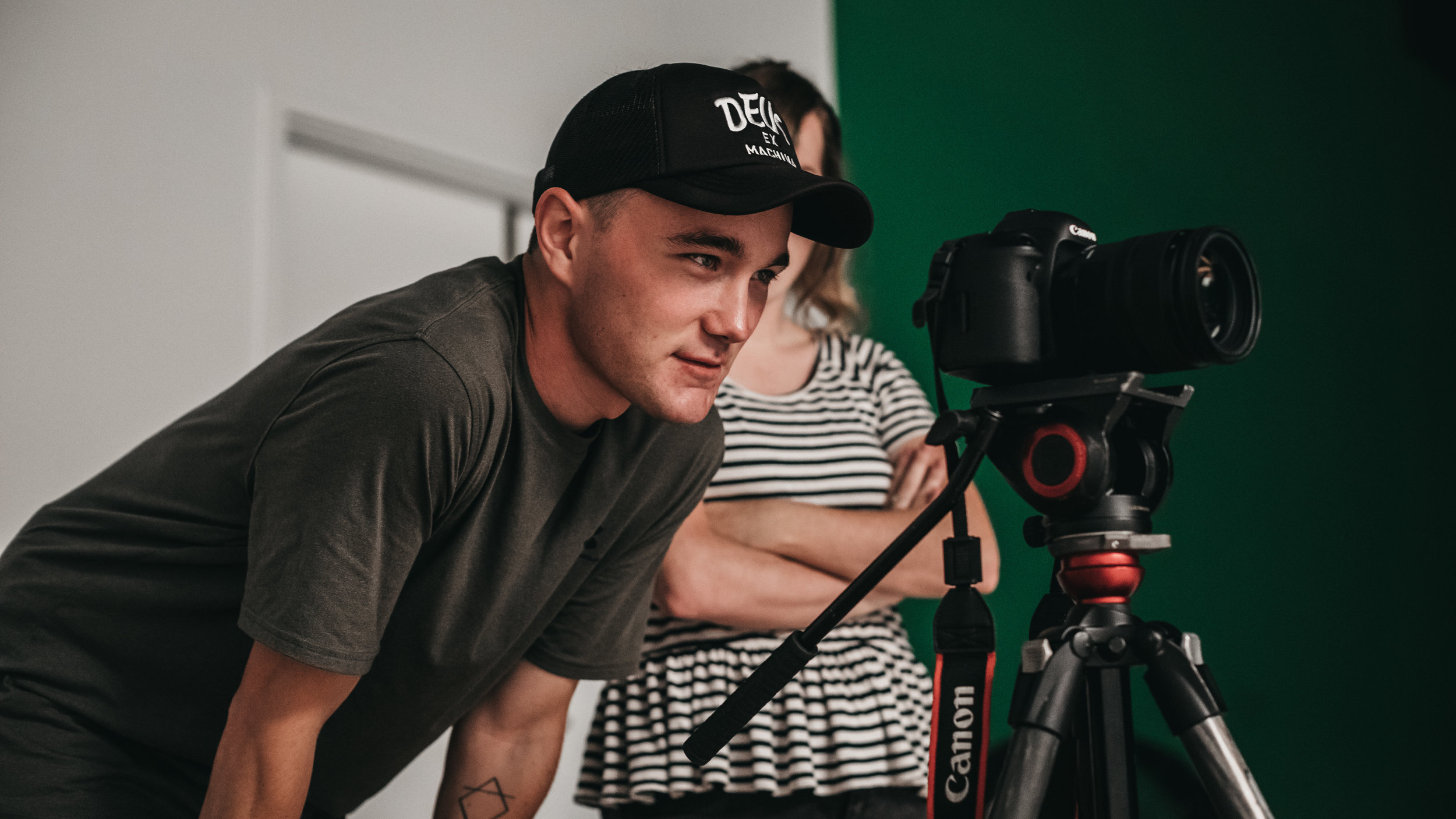 Select behind-the-scenes photos from the second shoot for the Rise Up series