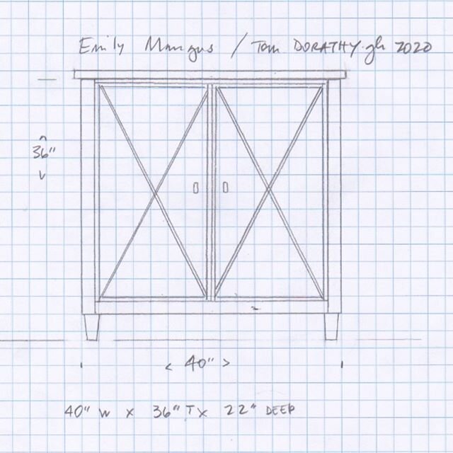 When @tomdavid makes the dream a reality📐🔨.....sketching and building skills on point👊🏻