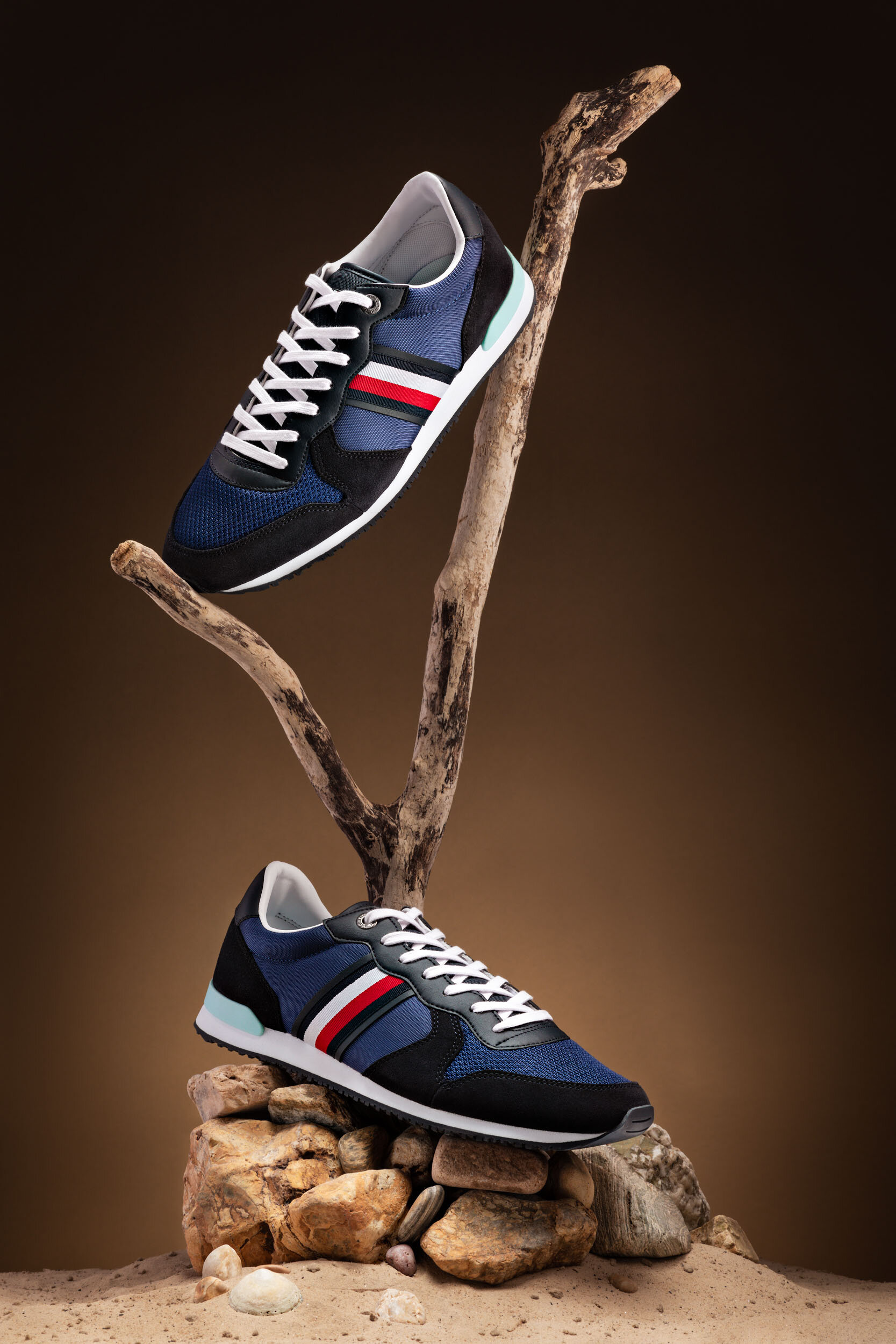 Tommy Hilfiger Men's Trainers | Commercial Product Shot 