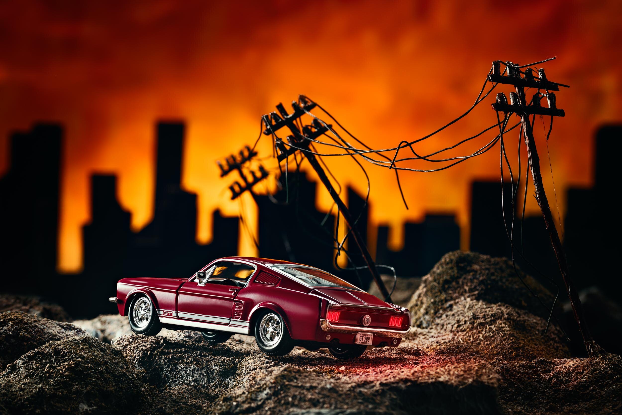 Red Mustang | Miniature Worlds Project