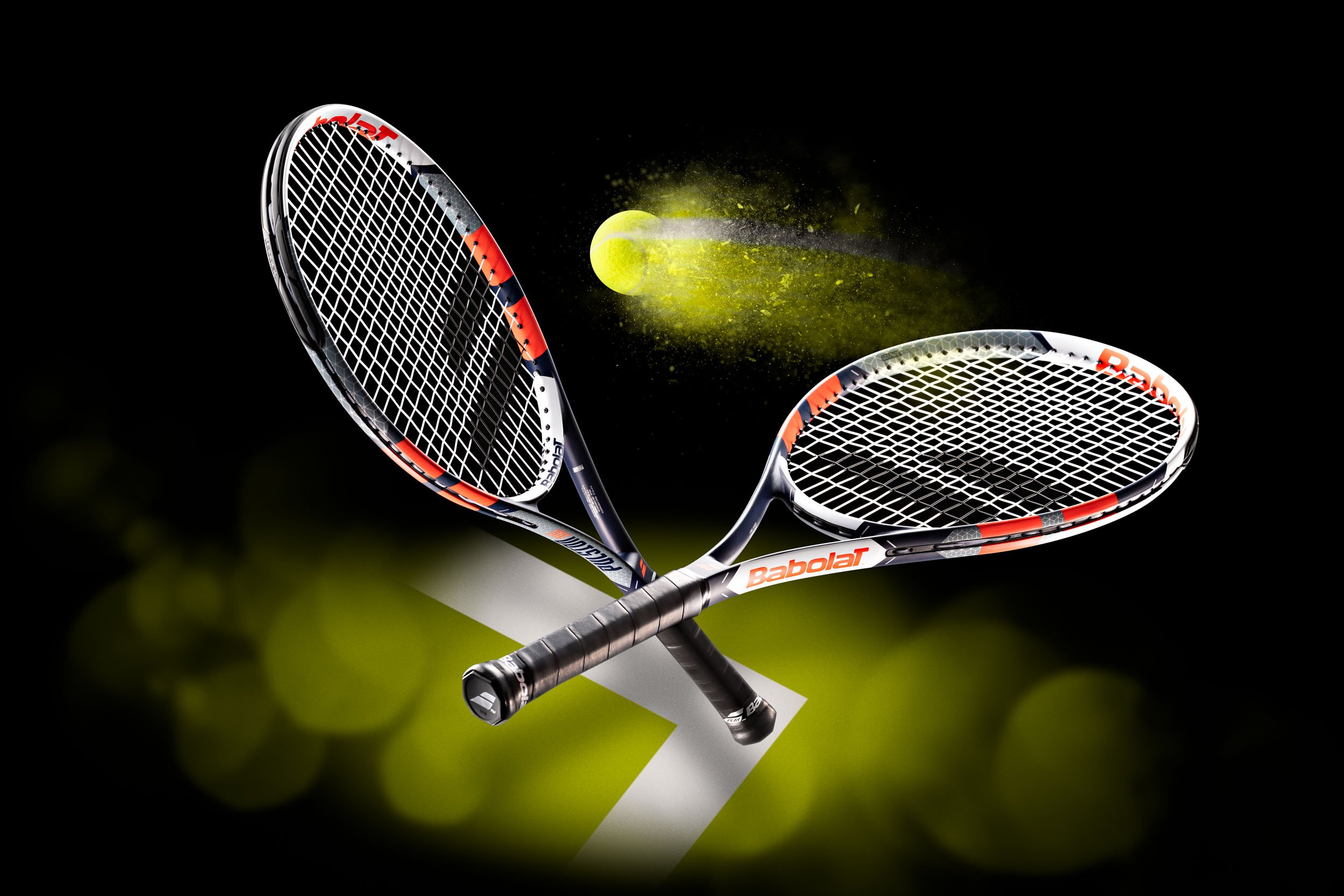 Babolat Tennis Racket | Commercial Product Shot