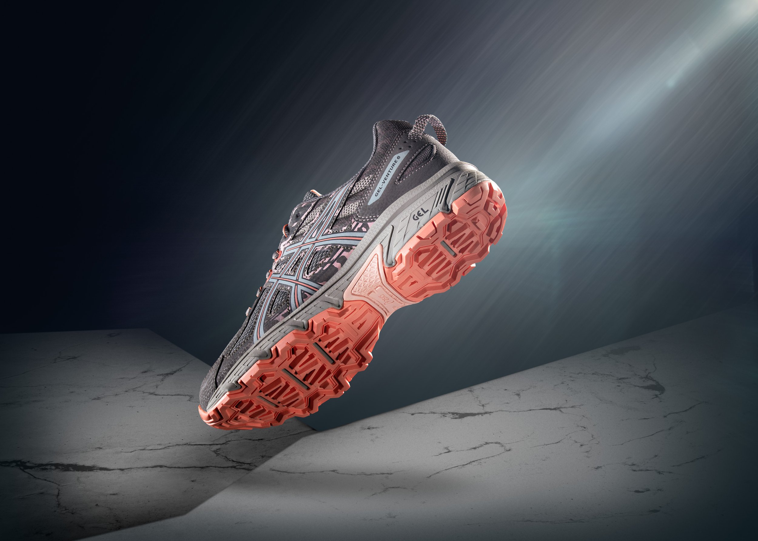 Asics Gel Ladies Running Shoe | Commercial Product Shot