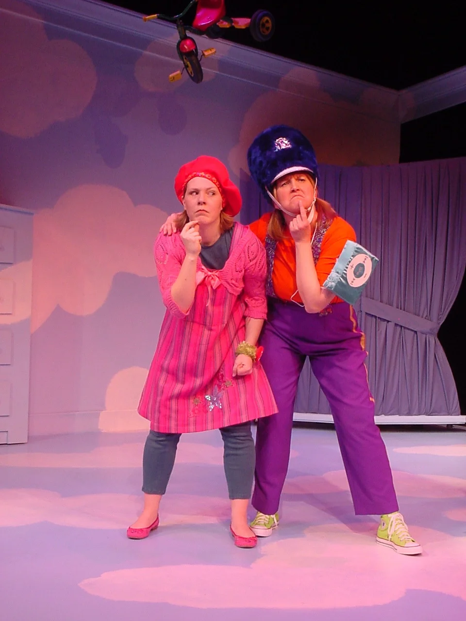Valarie Andrews and Julie Gabel in Noodle Doodle Box (2008).