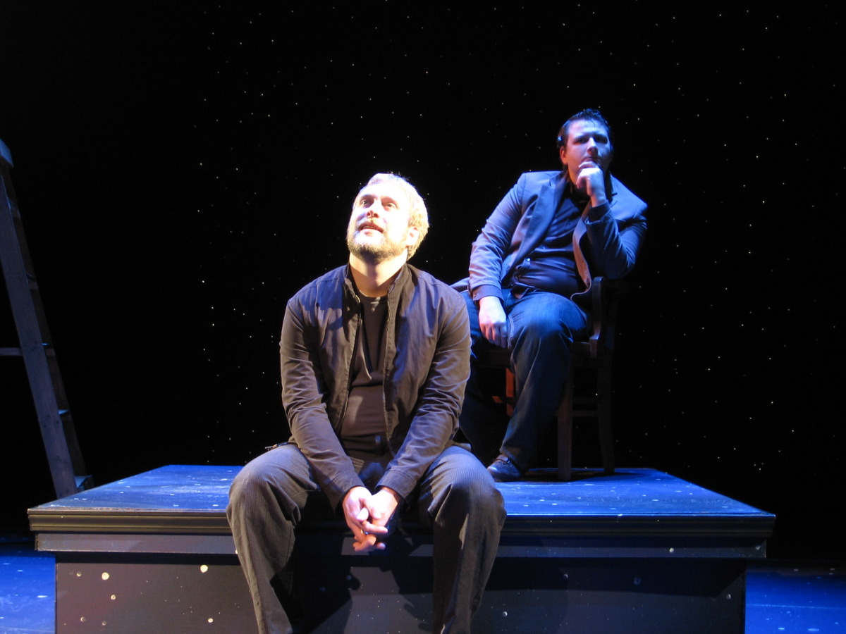 Bryce Kemph and John Thomas Smith in Jacob Marley's Christmas Carol (2007).