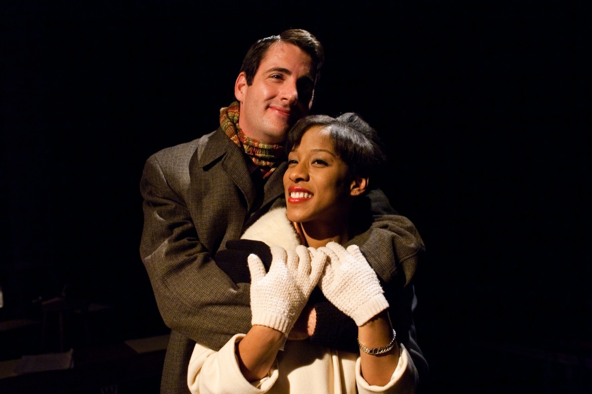 Nathan Riley and Angela K. Thomas in Twas the Night (2009).