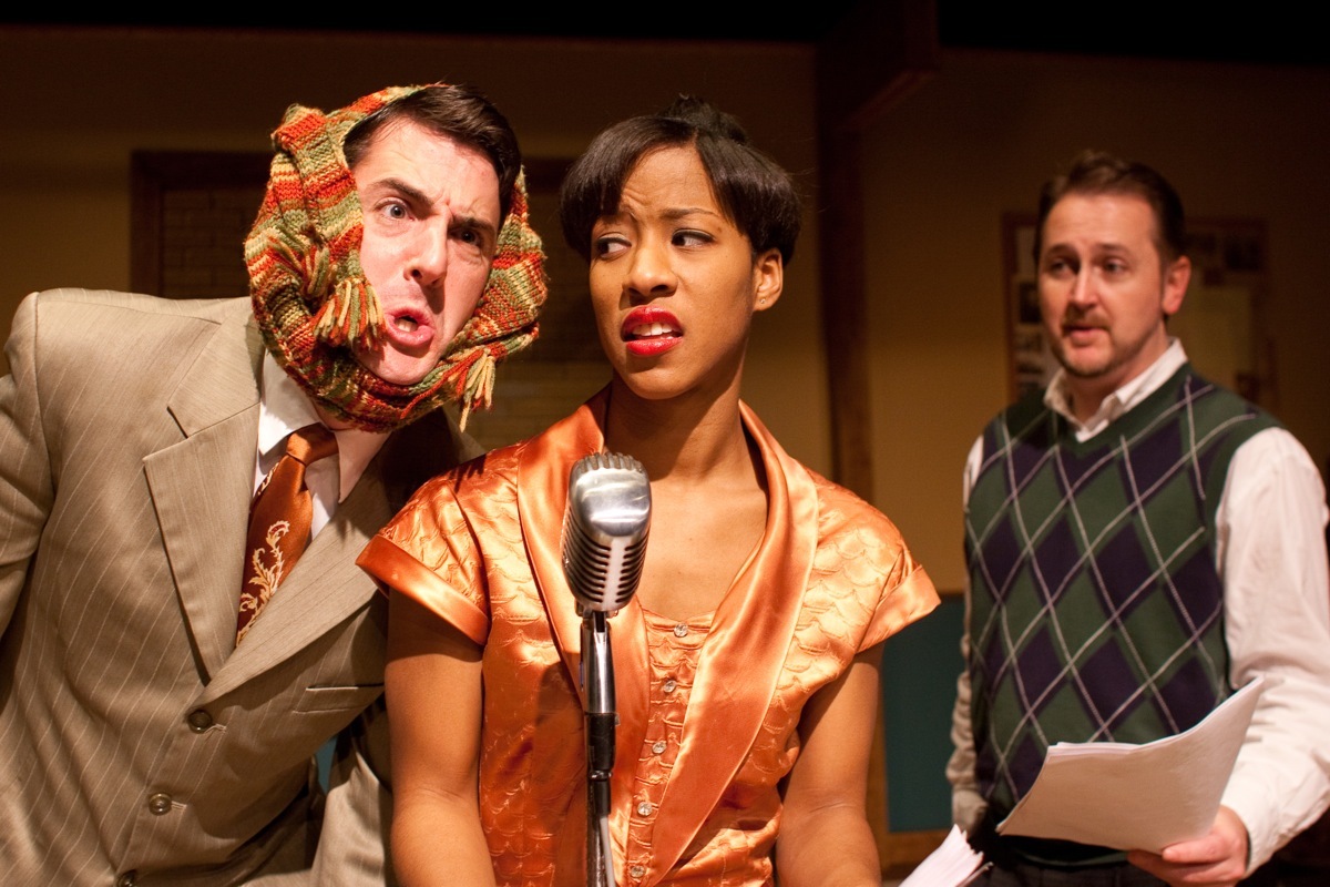 Nathan Riley, Angela K. Thomas, and J. Steven McGaugh in Twas the Night (2009).