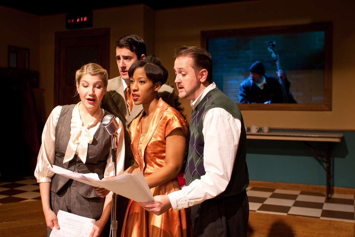 Jenny Guy, Nathan Riley, Angela K. Thomas, and J. Steven McGaugh in Twas the Night (2009).
