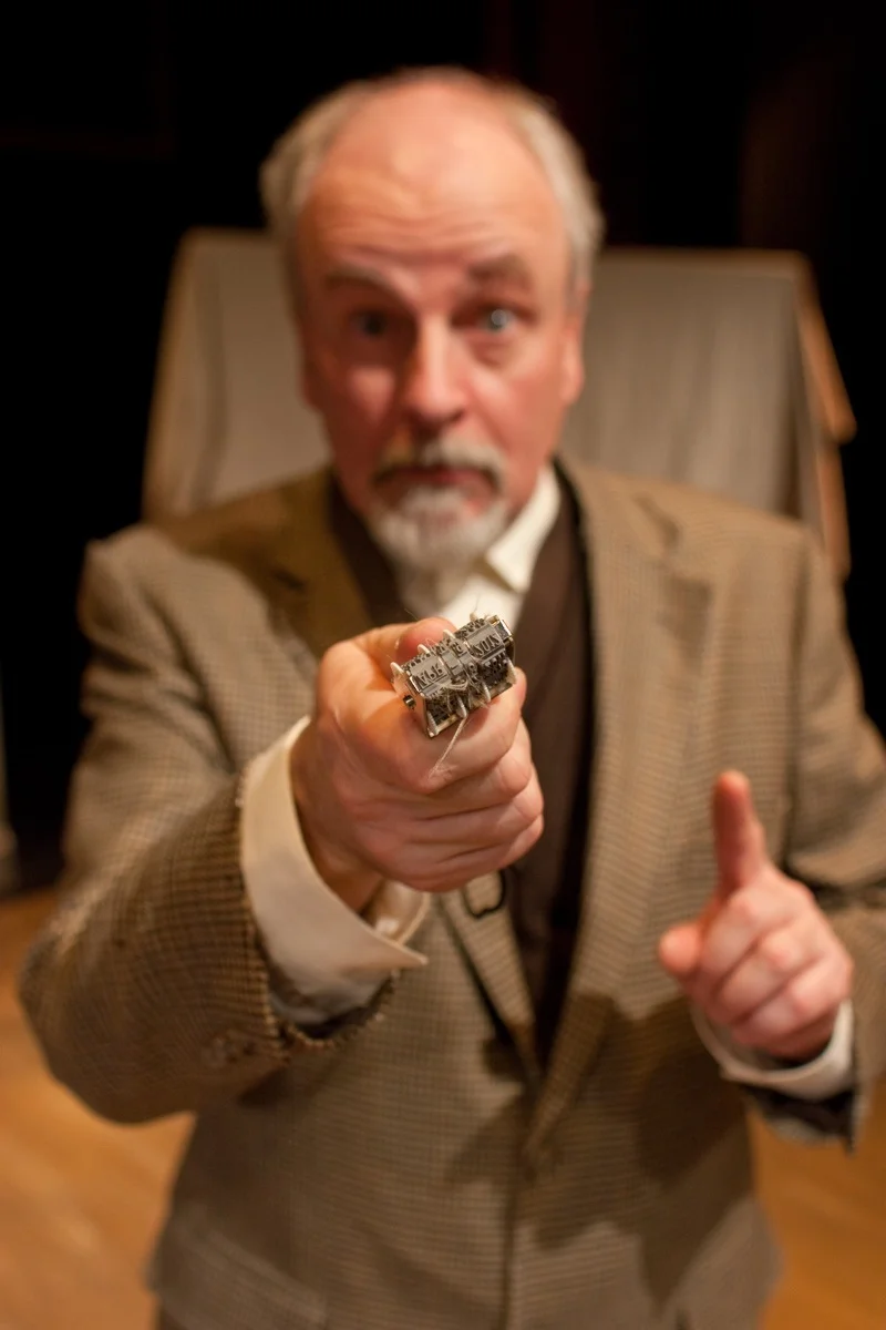 Craig MacDonald in Underneath the Lintel (2010). Photo by M. Taylor Long.
