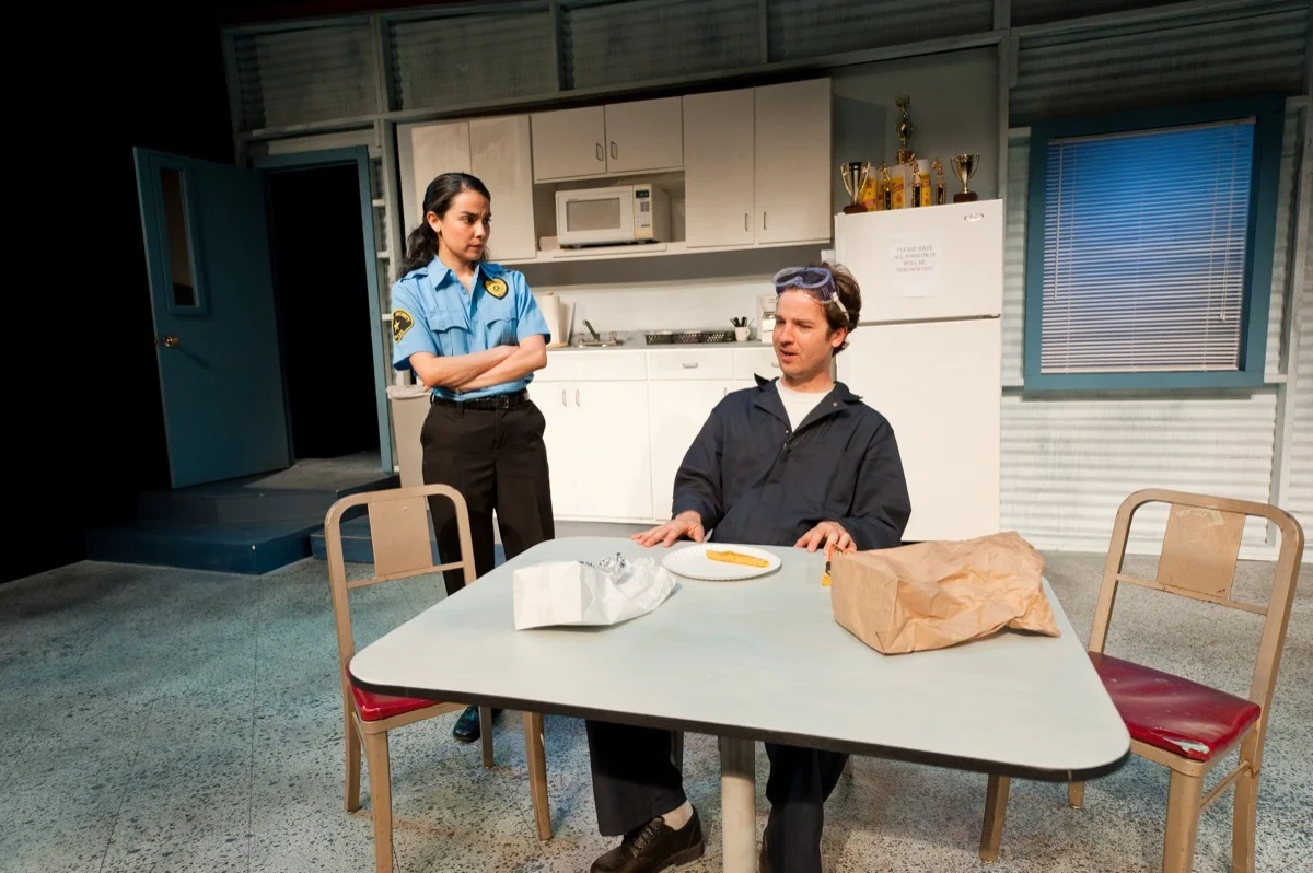 Rebecca Rivas and Dusty Brown in Reasons to be Pretty (2011).